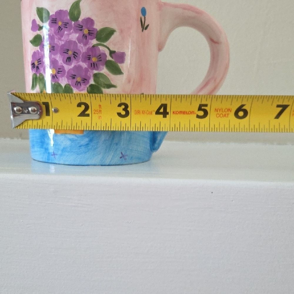 Floral Hand-Painted Mug - Picture 6 of 7